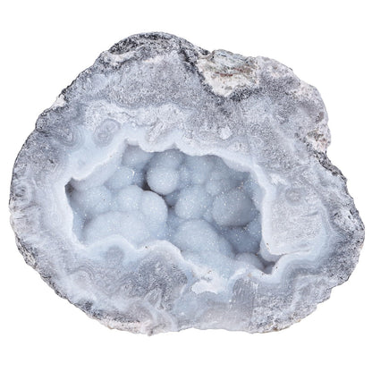 SUNYIK Mexico Agate Geode Quartz Crystal Cluster Specimen Irregular Mineral Stone Display for Home Office Decoration Reiki Healing Meditation, 0.78-1.77"(201-300g)