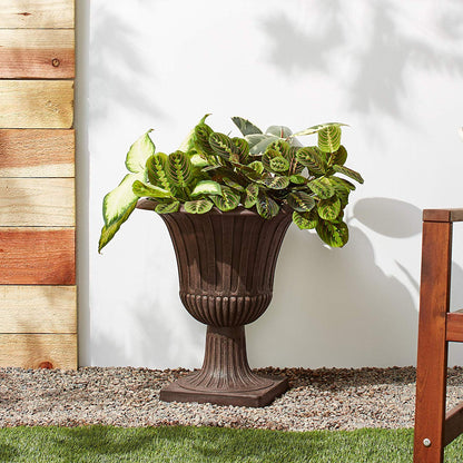 Arcadia Garden Products G50C Urn, 20 by 21-Inches, Chocolate