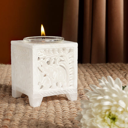 Stone Essential Oil Burner Wax Melt Burners - Aroma Burner - Decorative Tealight Candle Holder Hashcart®