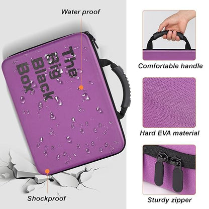 1200-2200 Card Game Case for Cards Against Humanity Game,Collectible Trading Card Storage Holder Compatible for Pokemon Cards, Sports Card and Baseball Cards,Playing Card Travel Carrying Case Fit All
