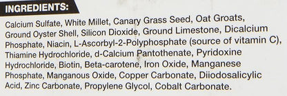 Zoo Med Mineral Block Original Formula Banquet Bird Food, 5-Ounce