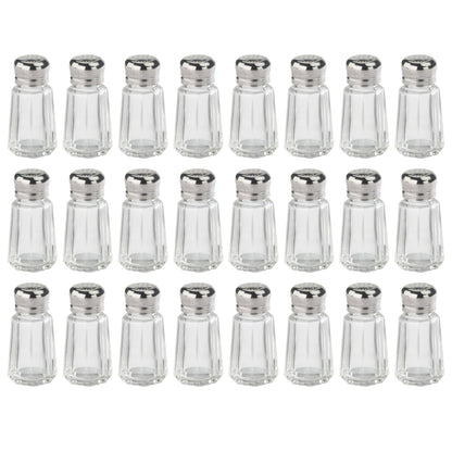 New Star Foodservice 22285 Paneled Salt and Pepper Shaker Mushroom Top, 1-Ounce, Set of 24