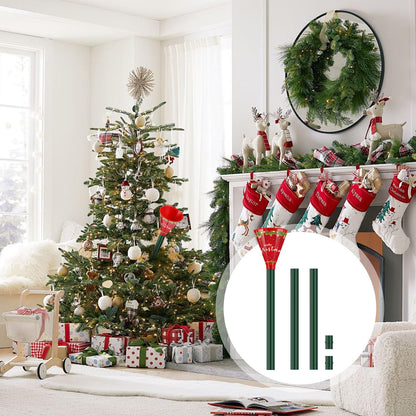 Christmas Tree Watering Funnel-39 Inch Adjustable 3-Section Long Funnel Spout Funnel Watering System Xmas Plant Watering Tool for Large Indoor Outdoor Plants