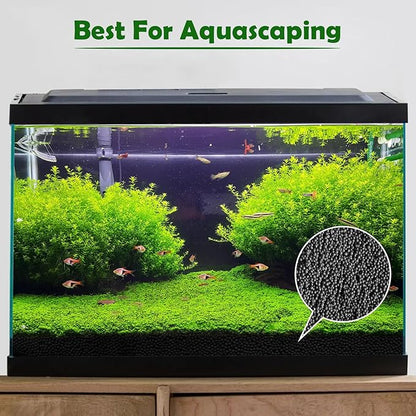 13.2Ib Aquarium Soil Water Grass Mud Fish Tank Aquascaping Aquarium Substrate Soil for Plants and Shrimps,No Need to Wash and No Muddy Water