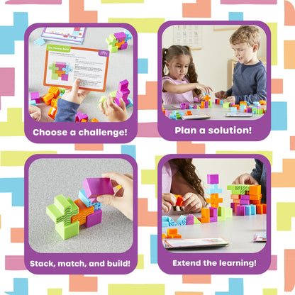 Learning Resources STEM Explorers Brainometry Classroom Set, Kids Games, Puzzles, Sensory Toys, Classroom Must Haves, Montessori Toys, 3D Puzzle, Brain Games, Math Manipulatives, Puzzles for Kids