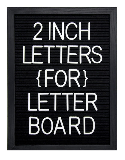 G GAMIT Felt Letter Board Letters Set - 227pcs 2 inch Tall Letters