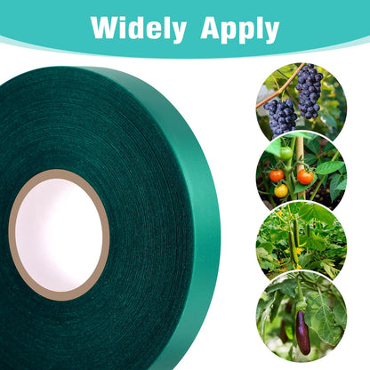 Prudiut 1500 Ft Plant Tape 1/2" Stretch Garden Tape Sturdy Plant Ribbon Nursery Tree Tapes Support for Indoor Outdoor Patio, Tree, Vegetables, Branches