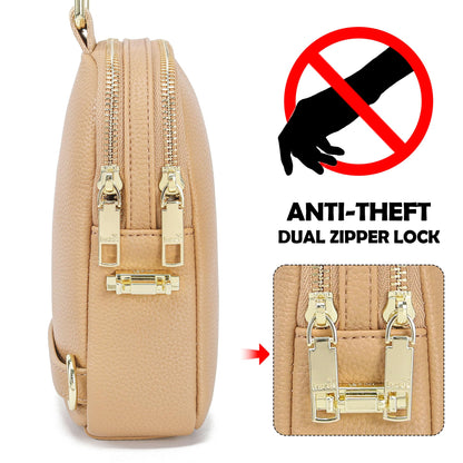 INICAT Anti Theft Crossbody Bags for Women Travel Small Sling Bags Cross Body Bag Purses for Woman