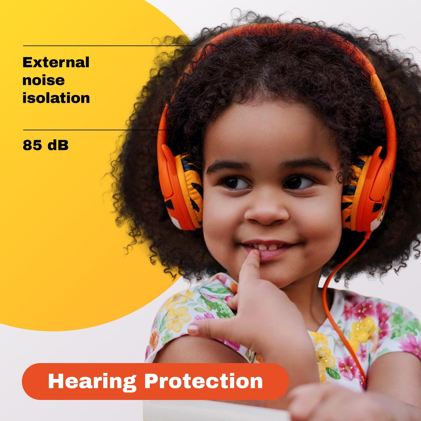 Kidrox Wired Toddler Headphones for 1-7 Years Old — 85dB Volume Limited Baby Headphones for Plane and Car Travel — Children Headset for Airplane, iPad and Tablet, Kids Headphone with Cord for Children