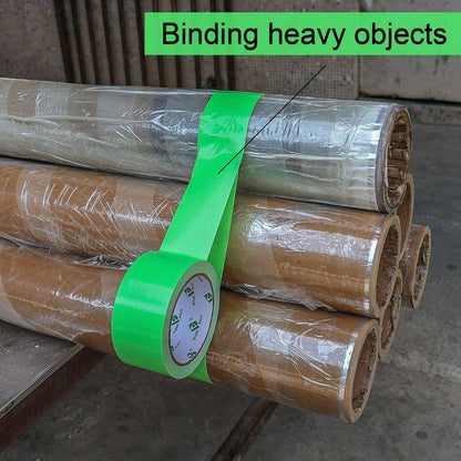 BOMEI PACK Green Duct Tape, 3Rolls Heavy Duty Strong Industrial Color Duct Tape 9mil x 1.88inch x 30yds for Packing and Repairing