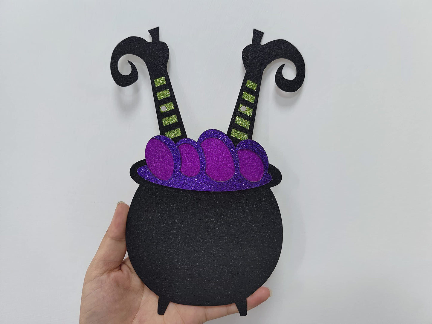 Purple Potion Bar Banner Witch Halloween Banner Potion Bar Sign Decorations for Halloween Hocus Pocus Bachelorette Witch Banner Party Decorations