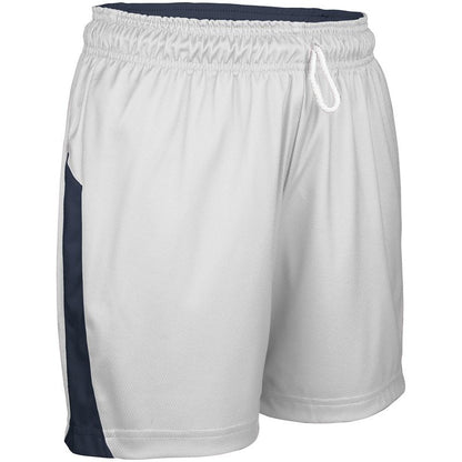 Swish Reversible Basketball Shorts, Women's Medium, Navy, White