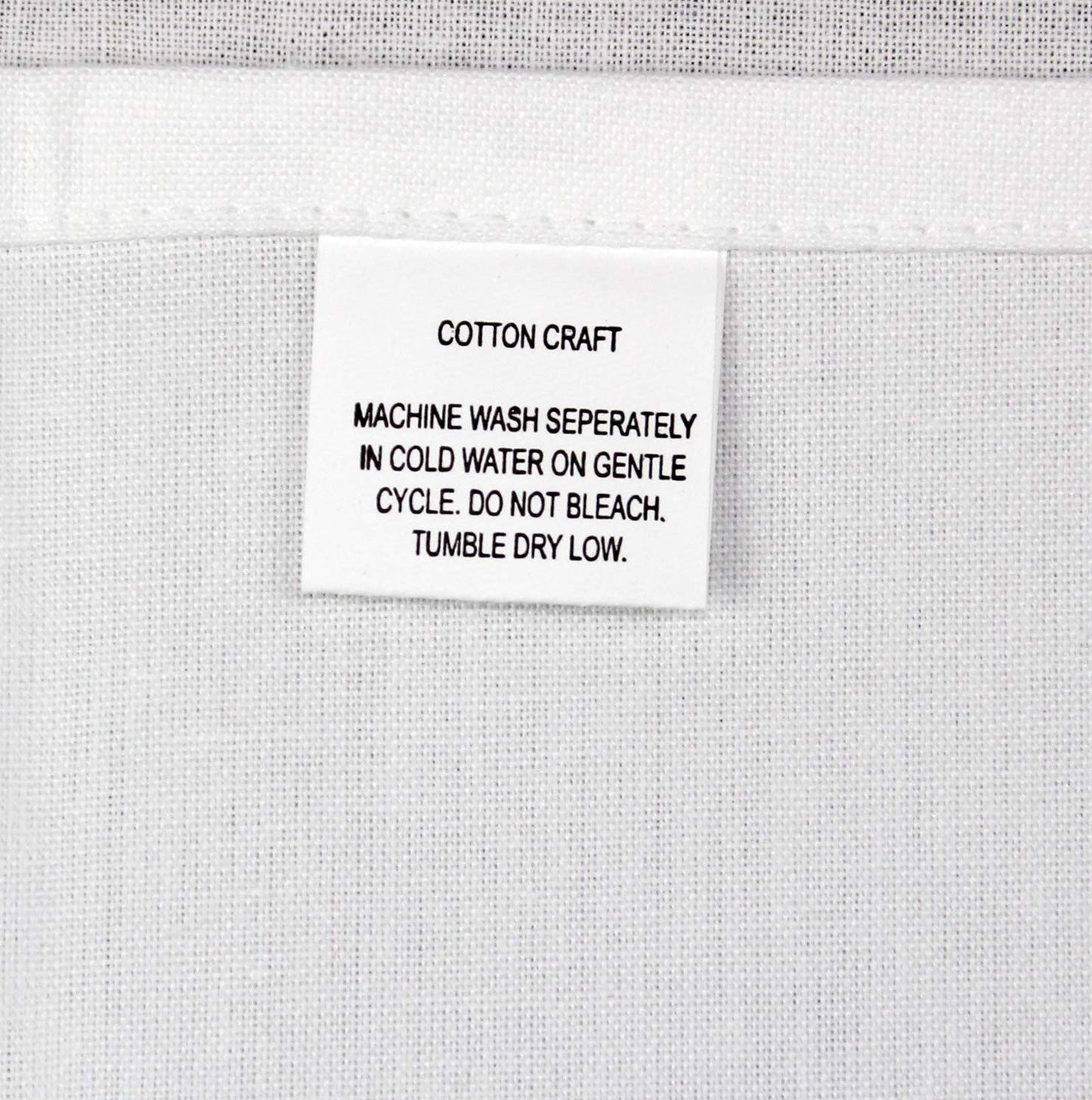 COTTON CRAFT Cocktail Napkins - 24 Pack - Happy Hour Drink Beverage Bar Party Holiday Dessert Celebration Event Gift Luncheon Brunch Dinner - Premium Cotton Cloth Reusable Washable - 12x12 - White