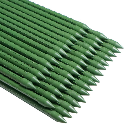 WAENLIR Garden Stakes 36 inch 3ft Sturdy Tomato Stakes, Plant Stakes for Outdoor Plants, Metal Plant Support Sticks for Gardening, Pack of 30