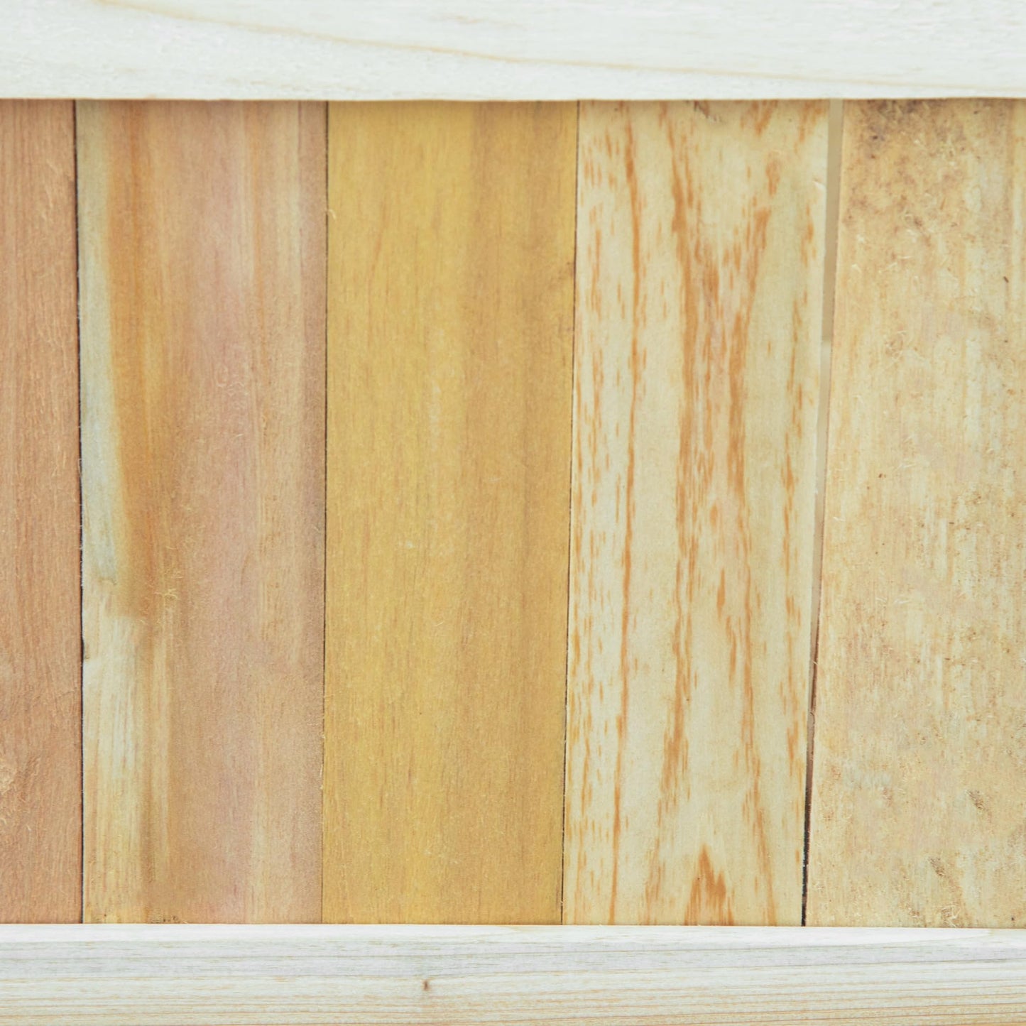 Outsunny Foldable Raised Garden Bed, Wooden Planter Box, Herb Garden Planter with Drainage Holes, for Backyard, Patio to Grow Vegetables, Herbs, and Flowers, 28'' x 12'' x 10"