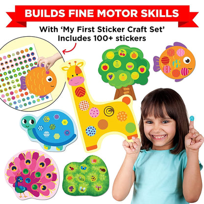 Learnabee Toys for 2 Year Old Boys/Girls | Gift for 2 Year Old Kids | Board Books and Fun Activities |Learning and Educational Toys & Games (1 Box Set)