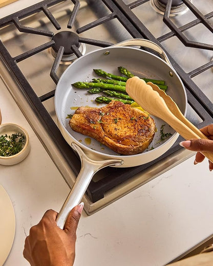 Caraway 12in Fry Pan + 10in (3qt) Saute Pan Duo Navy