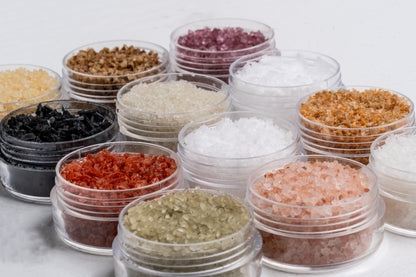 Salts of the 7 Seas Gourmet Sea Salt Sampler, 12 Unrefined All-Natural Sea Salts, Gift Set for Cooking, Grilling & Finishing