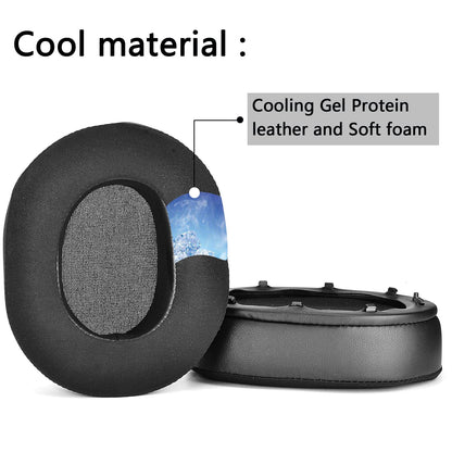 BlackShark V2 PRO Upgrade Quality Cooling Gel Ear Pads - defean Ear Cushion Replacement Compatible with Razer BlackShark V2/BlackShark V2 Pro (Does Not Fit 2023 Model) Gaming Headset, Added Thickness