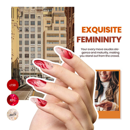 Beetles Gel Nail Polish Kit with U V Light -54 Pcs Gel Nail Kit Four Seasons Glow 32 Colors Set with Base Matte & Glossy Top Coat Soak Off Home DIY Manicure Nails Beginners Gifts for Women Teen Girls