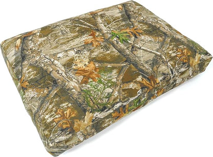 WHITEDUCK Durable & Comfortable Canvas Dog Bed Real Tree 28" Lx20 Wx4.3 H (S)