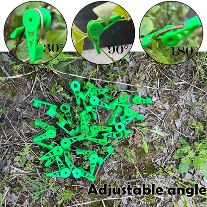 Plant Bender, Reusable Plant Training Bender 90 Degrees Low Stress Training Clips Plant Stem Trainer for Plant Gardening Flower Vine Branches