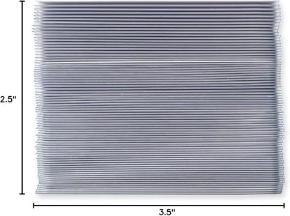 Vault X Exact Fit Sleeves (100 Pack) Perfect Inner Sleeves for Trading Cards, Clear