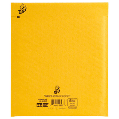 Duck Brand #2 Kraft Bubble Mailer, Manila, 8.5 inch x 11 inch, 25 Pack