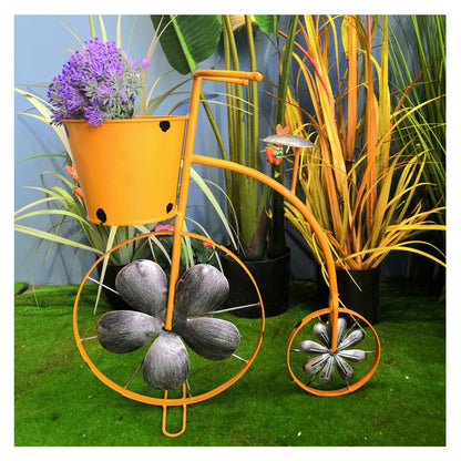 Metal Plant Stand,Flower Pot Cart Holder,Flower Display Shelf - Ideal for Home, Garden, Patio - Great Gift for Plant Lovers, Housewarming, Mother’s Day (A)