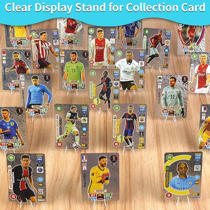 Reastar Card Display Stand, 20 Pack Small Easel Stand, Acrylic Picture Holder Stands, for Challenge Coin Graded Card Sports Card Trading Card PSA Card Baseball Card (1.4 Inch Tall)