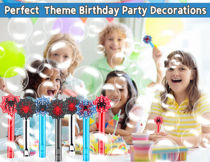 24PCS Bubble Wand for Party Favors Decorations Supplies Classroom Prizes Valentines Easter Halloween Christmas Bags Basket Stuffers Gifts