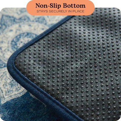 Super Absorbent Washable Pee Pads for Dogs (2-Pack) – Reusable Puppy Training Pads, 100% Waterproof & Leakproof Dog Pee Pads with Non-Slip Backing – Durable, Quick-Dry Pet Pads for Crates & Floors