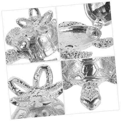 GOOHOCHY Metal Tortoise Crystal Ball Stand Display Base Decorative Shelf Stand for Collectibles Crystal Sphere Holder