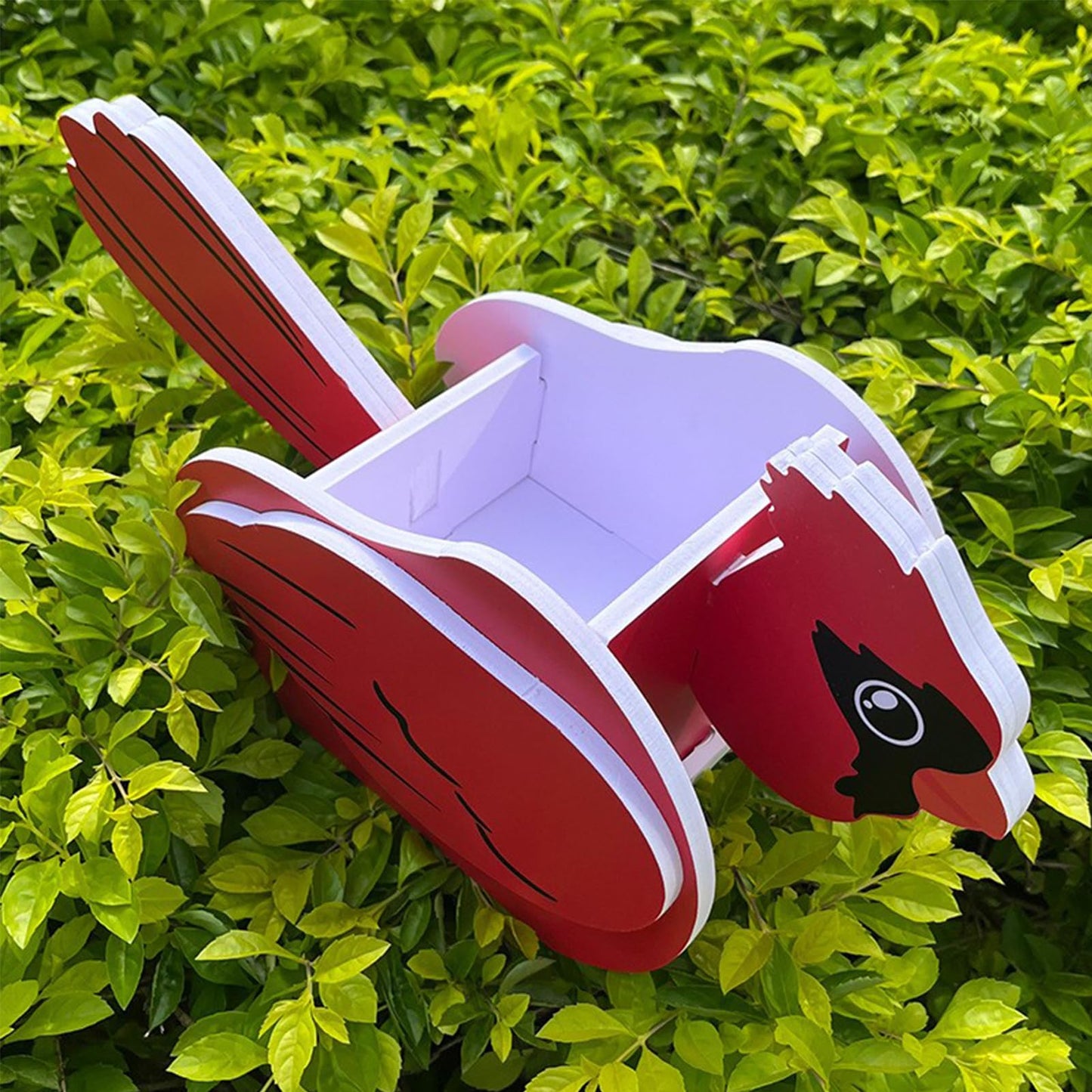 Koalas Planter, Cute Cartoon Flower Pot, Animal Shaped Planter Pot, Garden Succulent Plant Pots, PVC Animal Planter Pots with Drainage Hole, Storage Container Planters for Outdoor Plants(Birds)