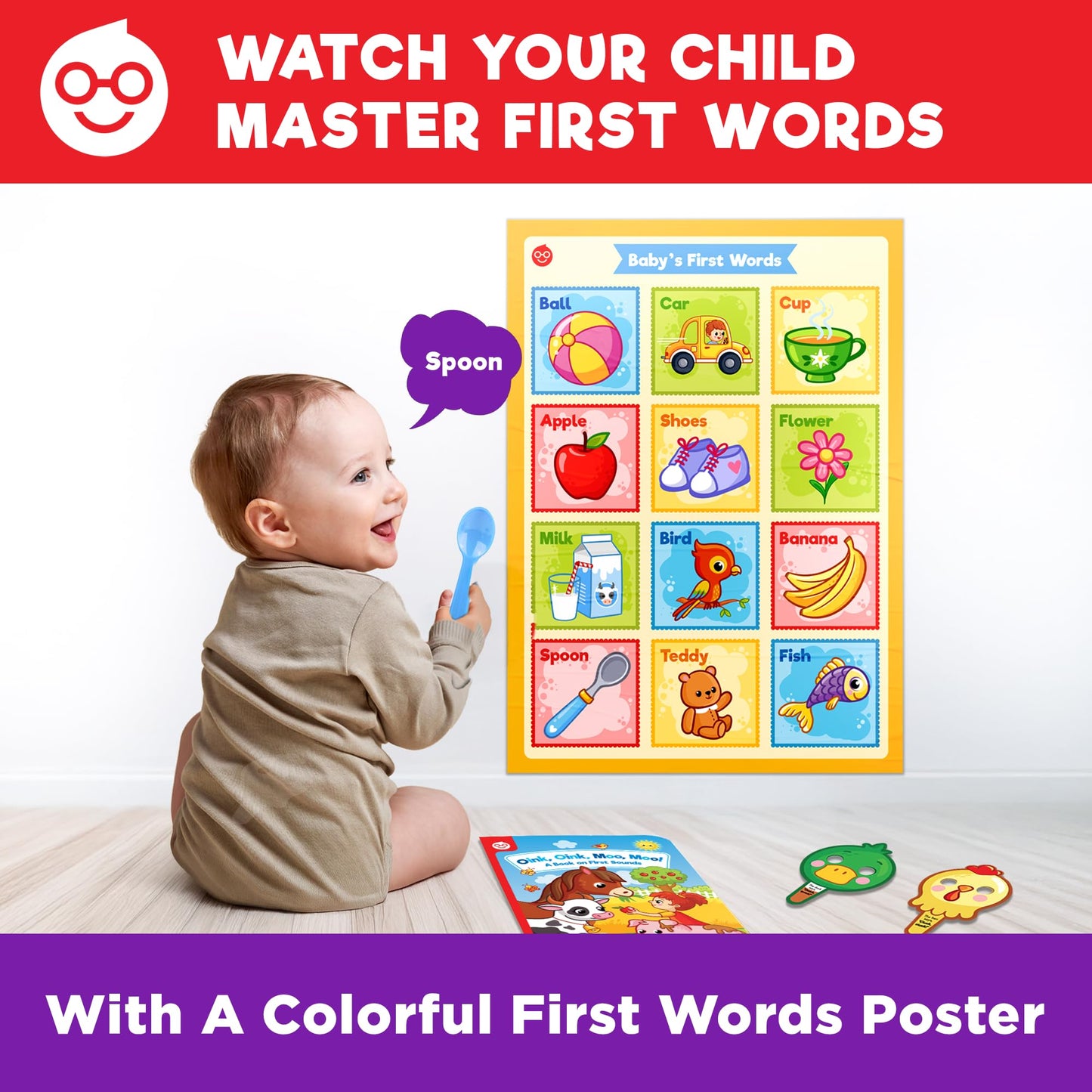 Doctor Jupiter Now I AM 1 | Educational Learning Toy for 1 Year Olds | Birthday Gift Ideas for Boys & Girls Ages 1+ | Preschool Learning Activities