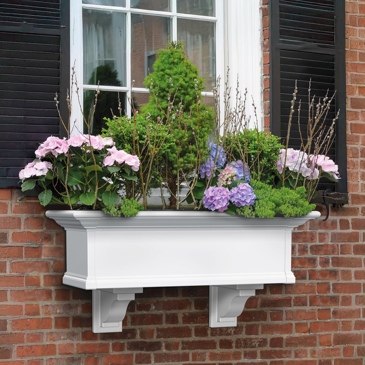 Mayne Yorkshire 4823-W, 3-Foot, White