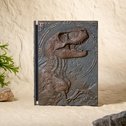Txyooczy T rex notebook,3D dinosaur fossil, Tyrannosaurus rex, Jurassic, Retro diary writing, Handmade daily journal, Dnd, Travel sketchbook for drawing
