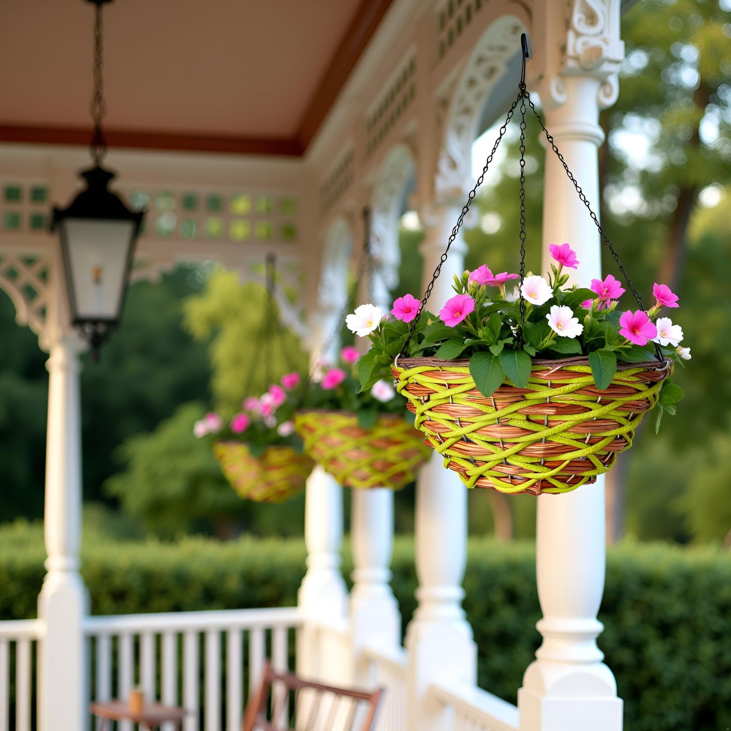 SuperMoss Super Moss 7 59834 29703 1 Hanging Baskets, 14", Timberline