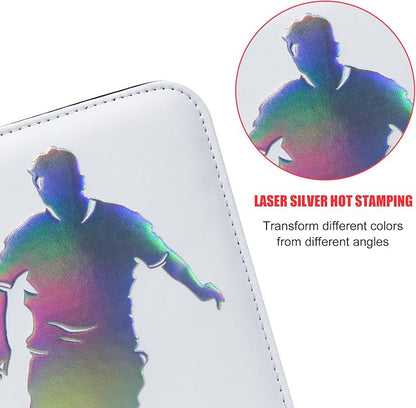 400 Pockets Soccer Card Binder, Portable Waterproof Storage Card Album with Removable Sleeves for Sports Soccer Cards 2025 2026 Collectors