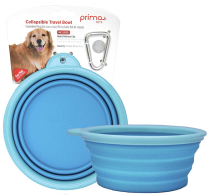 Sale Collapsible Silicone Water Travel Bowl with Clip for Dog and Cat, Portable and Durable Pop-up Feeder for Convenient On-The-go Feeding Size: Large (5 Cups) Grey
