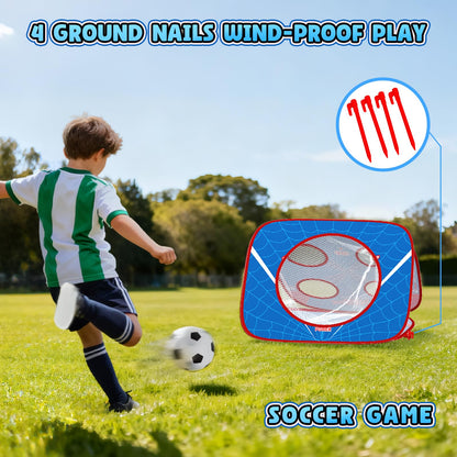 Spider Bean Bag Toss Game for Kids Age 4-8, Cornhole Board Outdoor Toys for Toddlers Party Carnival Outside Games Toy Christmas Birthday Gifts for Kid Boys Girls 3 4 5 6 7 8 9 Year Old