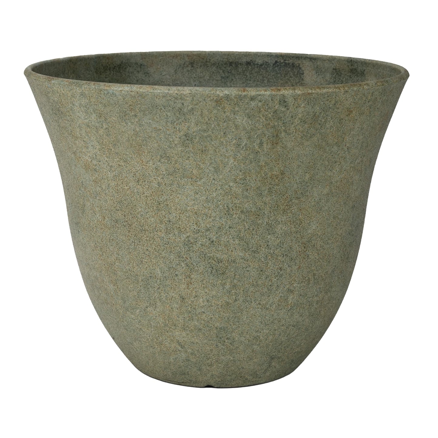 Classic Home and Garden by Growscape Honeysuckle Resin Planters - Lightweight Indoor & Outdoor Plant Pots - UV-Resistant Plastic Flower Pots - Pot Planters for Flowers & Herbs (13" Fossil)
