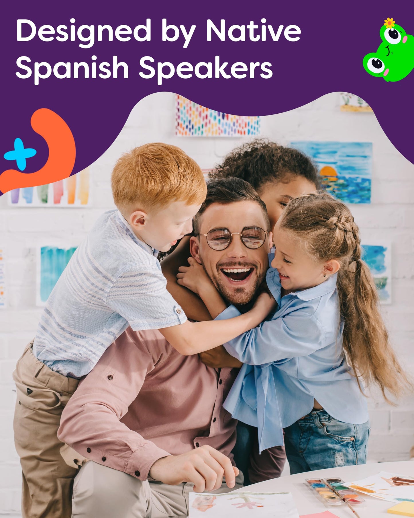 Spanish Alphabet Flash Cards - Thick ABC Flash Cards for Kids Ages 3-6 - Lowercase & Uppercase Letter Recognition Learning Game