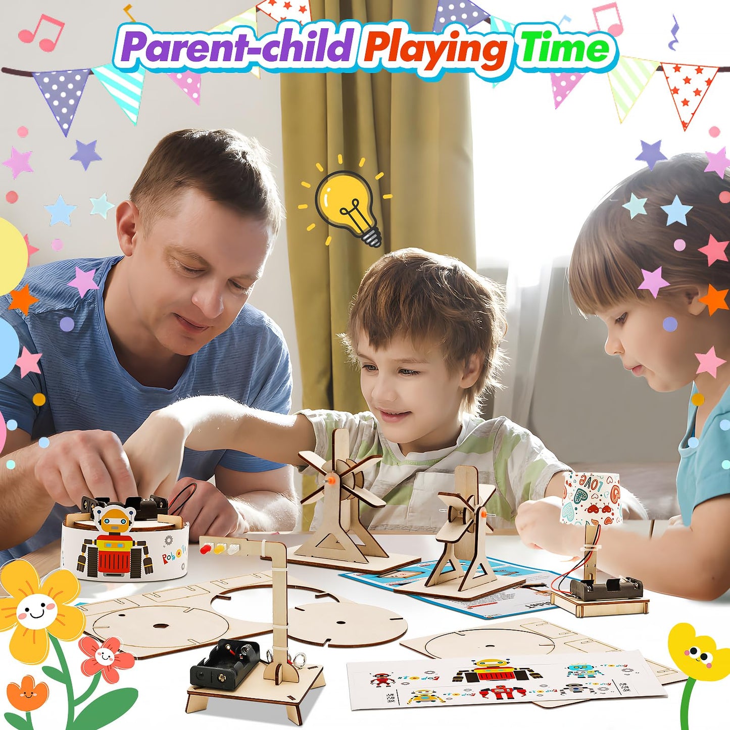 GIAKAN Party Favors Toy for Kids Age 8-12, Treasure Box Prizes Toy Science Building Project Kits for Boys Girls School Rewards Gifts, Classroom Prizes, Party Favors, Party Supplies for Kids Ages 6-14