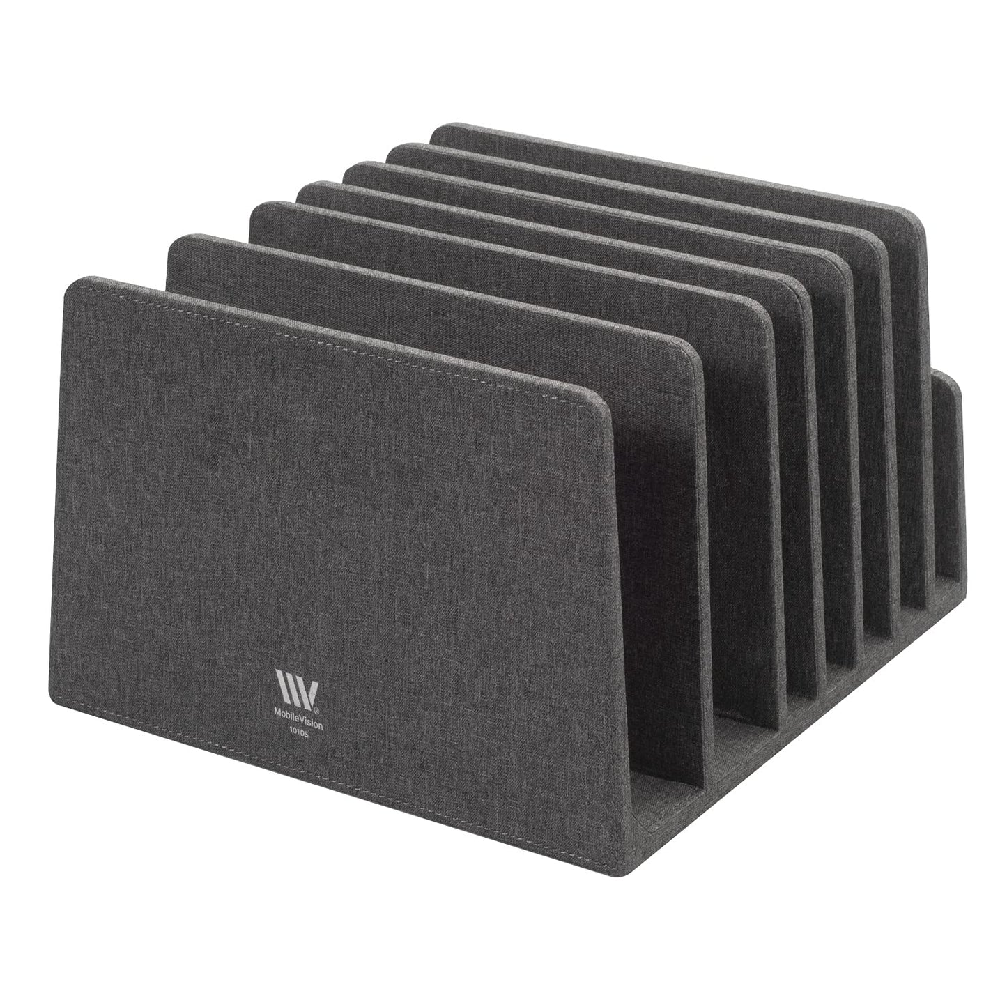 MobileVision Bamboo Device Organizer for Smartphones, Tablets and Laptops, 10 Slots