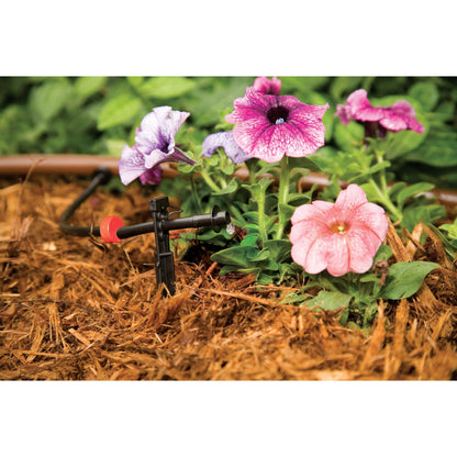 Rain Bird LNDDRIPKIT Drip Irrigation Landscape/Garden Watering Kit with Drippers, Micro-Bubblers, Micro-Sprays