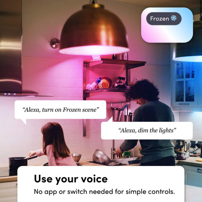 LIFX Color, A19 800 lumens, Wi-Fi Smart LED Light Bulb, Billions of Colors and Whites, No Bridge Required, Compatible with Alexa, Hey Google, HomeKit and Siri (2 Pack)