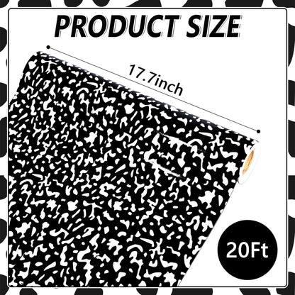 Qyeahkj Composition Bulletin Board Paper Roll Black Dot Bulletin Board Background Paper Fade Resistant Classroom Decoration Poster Art Craft Home Wall Education Decoration Supplies 17.7in x 20ft