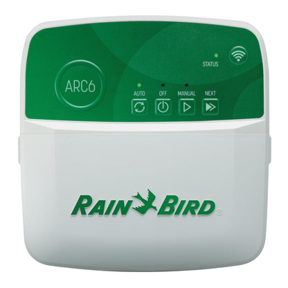 Rain Bird ARC6 App-Based Indoor Smart WiFi Irrigation Sprinkler Timer/Controller, 6-Zone/Station, EPA WaterSense Certified, Compatible with Alexa, Indoor 6-Station