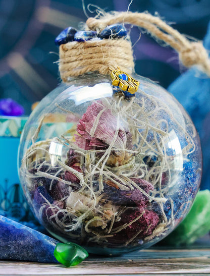 Witches Ball Divination Necromancy Protection Balls Altar Tools Goddess Spell Jar Collection Witches Blessing for Protection from Evil Banish Negative Energy Deflect Psychic Attacks